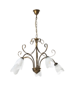 Onli Bronzo Lampadario 5 Luci "Odino" E14